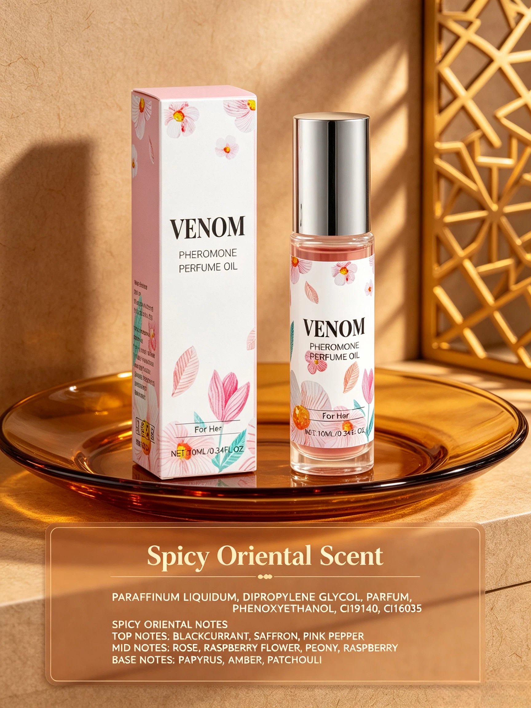 Floral Pheromone Perfume Oil
