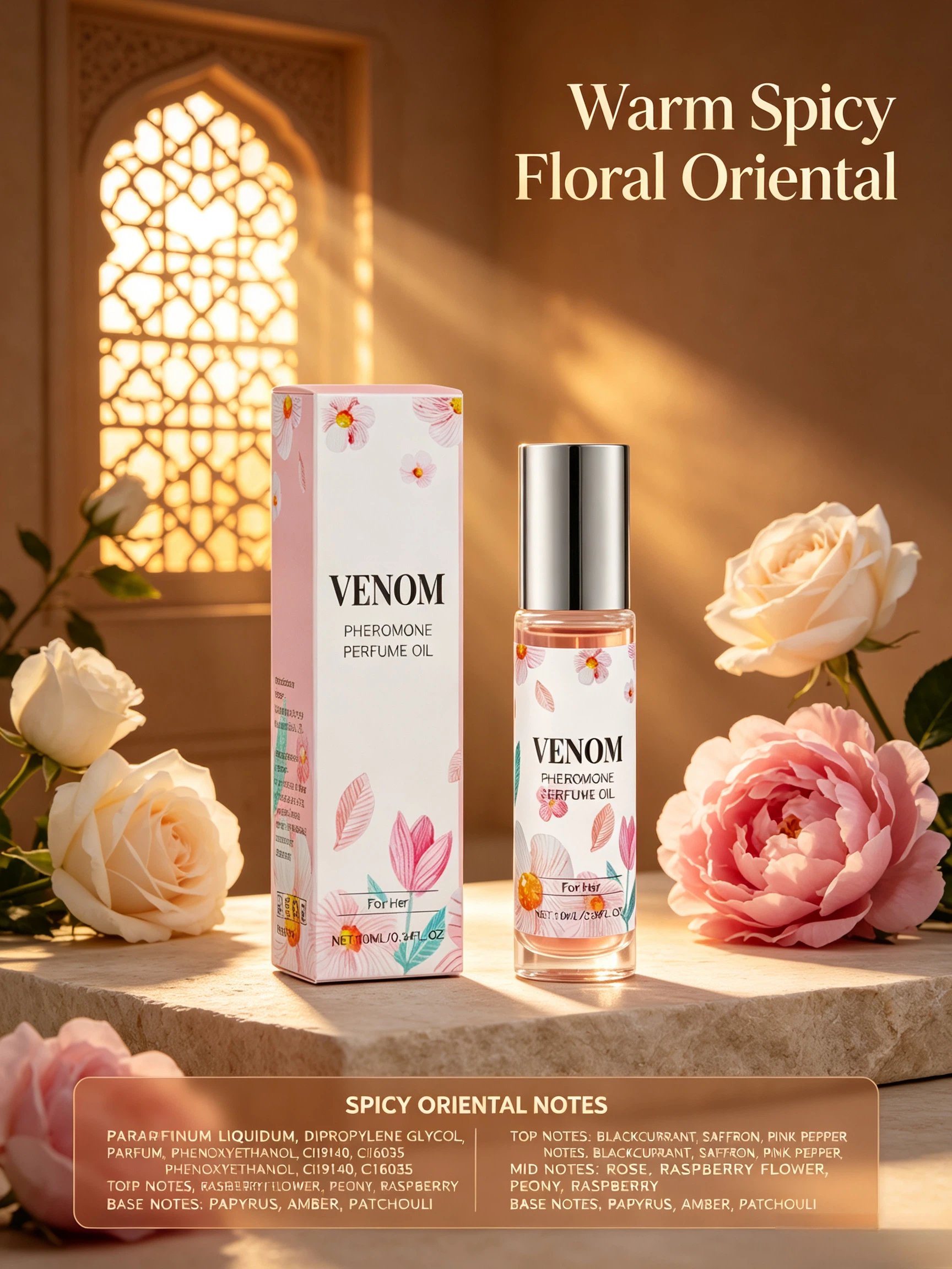 Floral Pheromone Perfume Oil