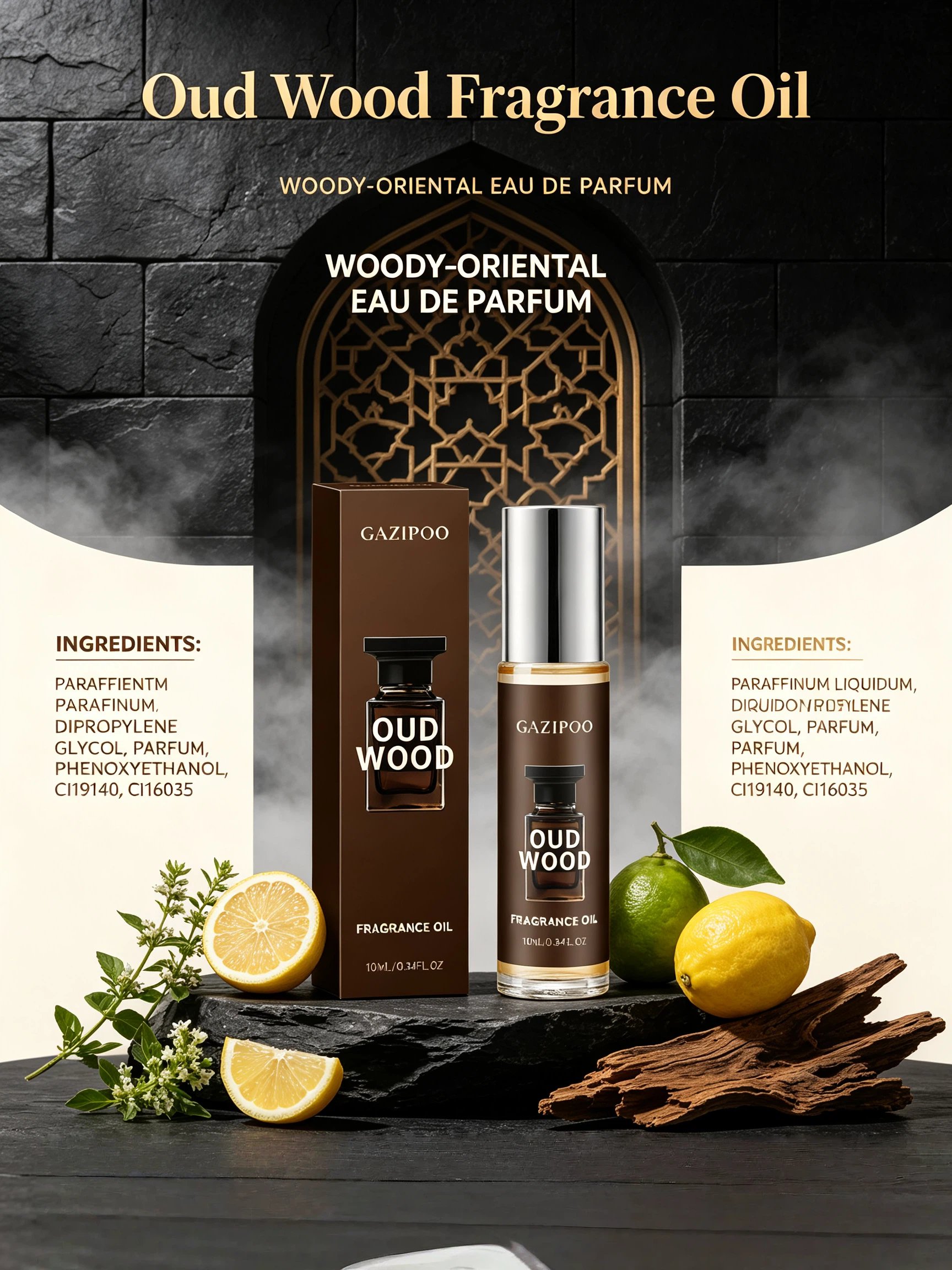 Oud Wood Fragrance Oil