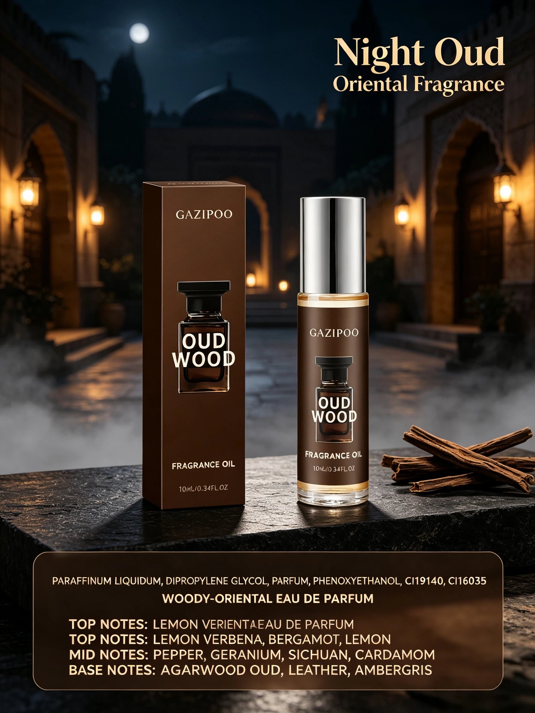 Oud Wood Fragrance Oil