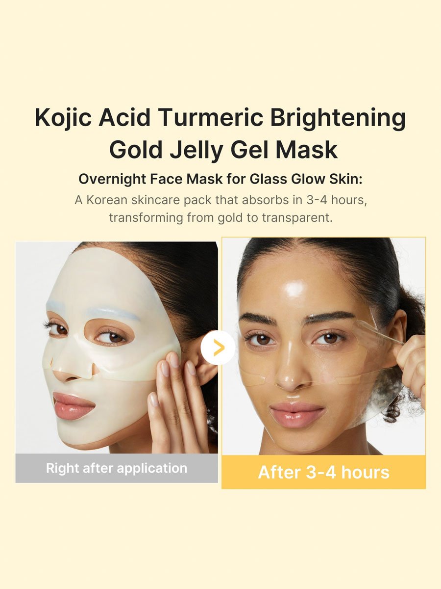 Kojic Acid Turmeric Gold Jelly Gel Mask