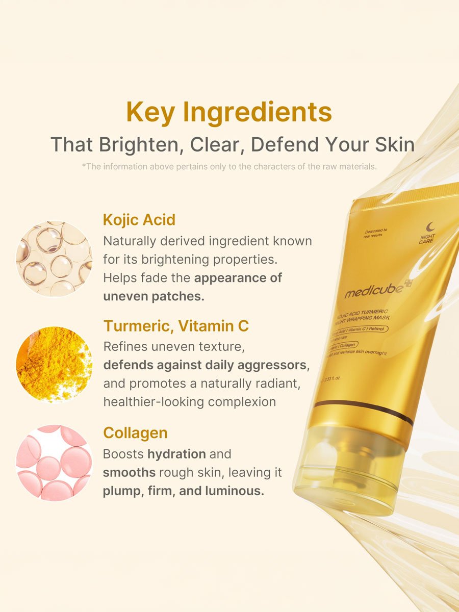 Kojic Acid Turmeric Night Wrapping Mask