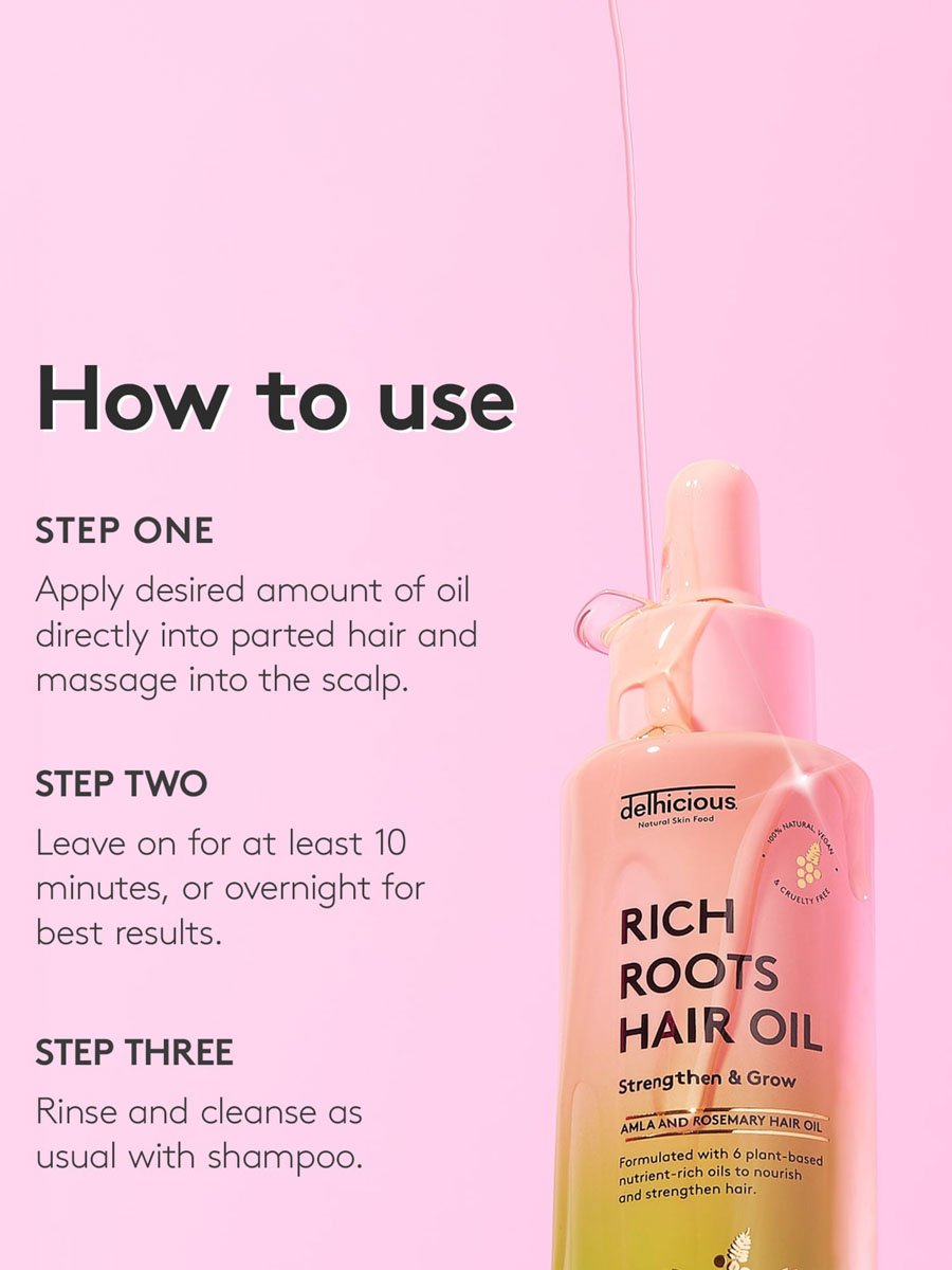 Rich Roots Hair and Scalp Oil - Amla & Rosemary 50ml