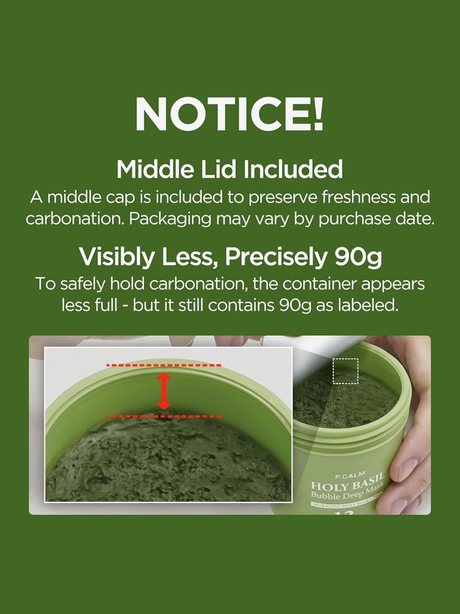 Holy Basil Bubble Deep Mask