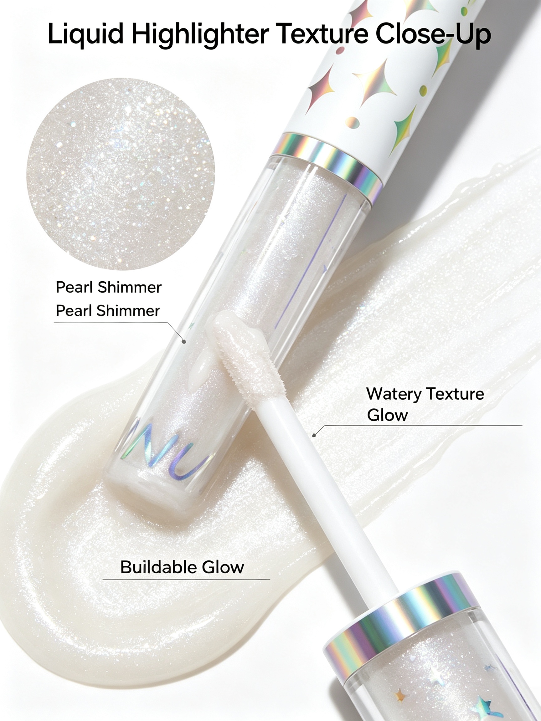 Pearl White Liquid Highlighter