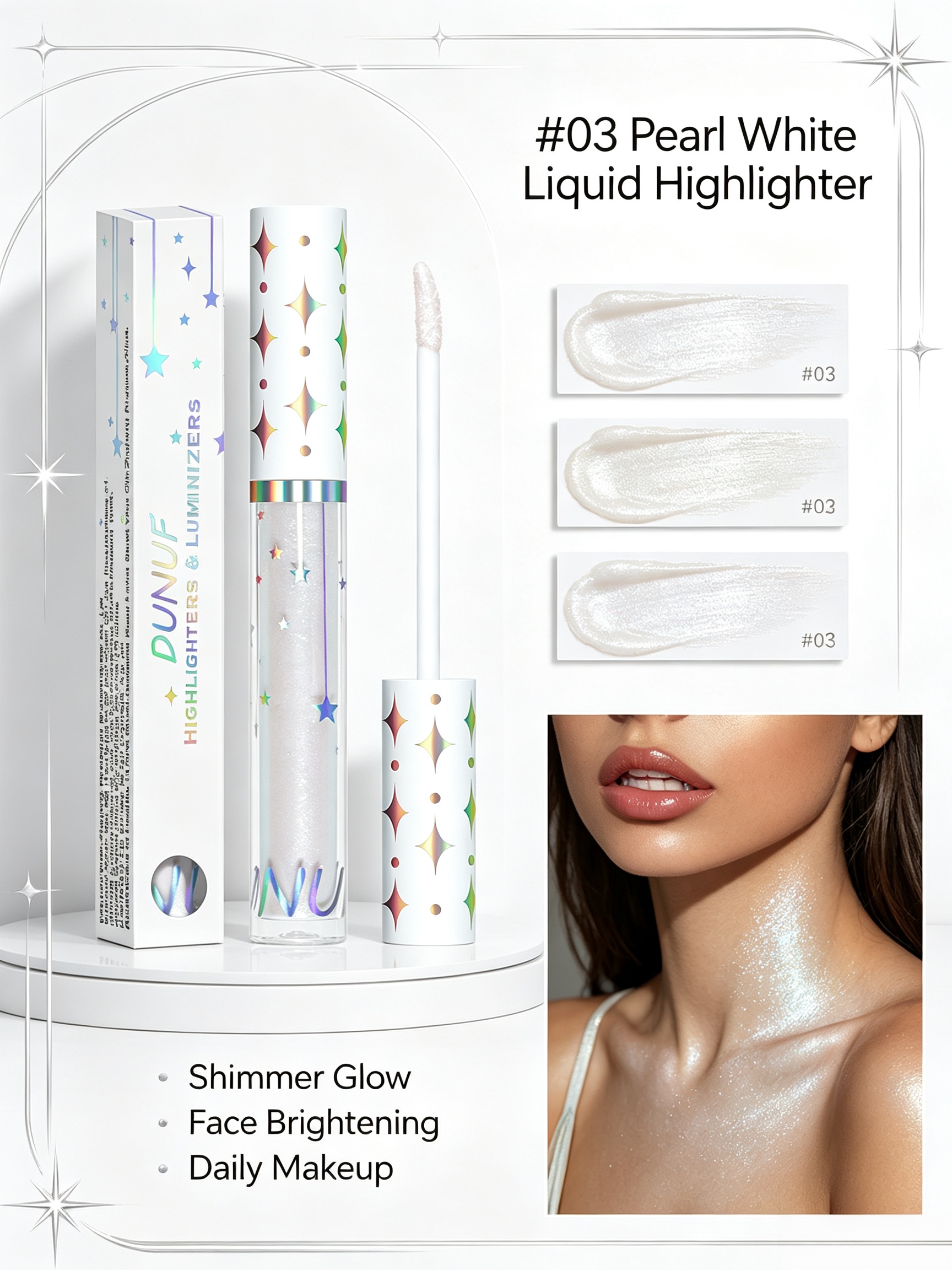 Pearl White Liquid Highlighter