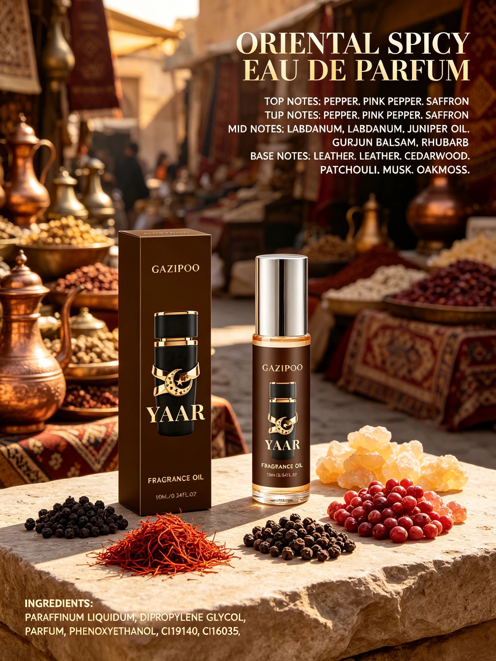 YAAR Arabian Floral Attar Oil - 10ml