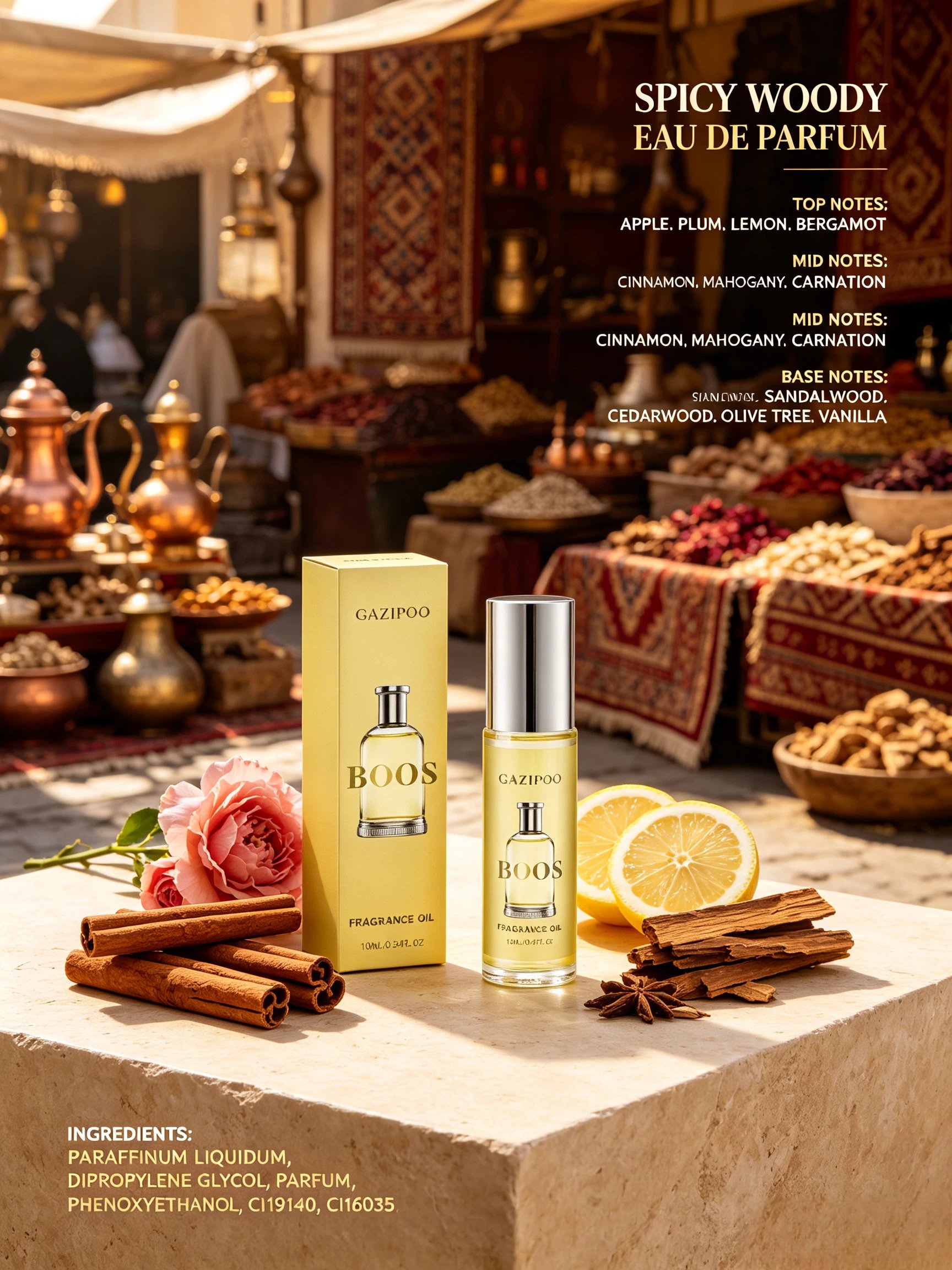 SPICY WOODY Perfume Oil