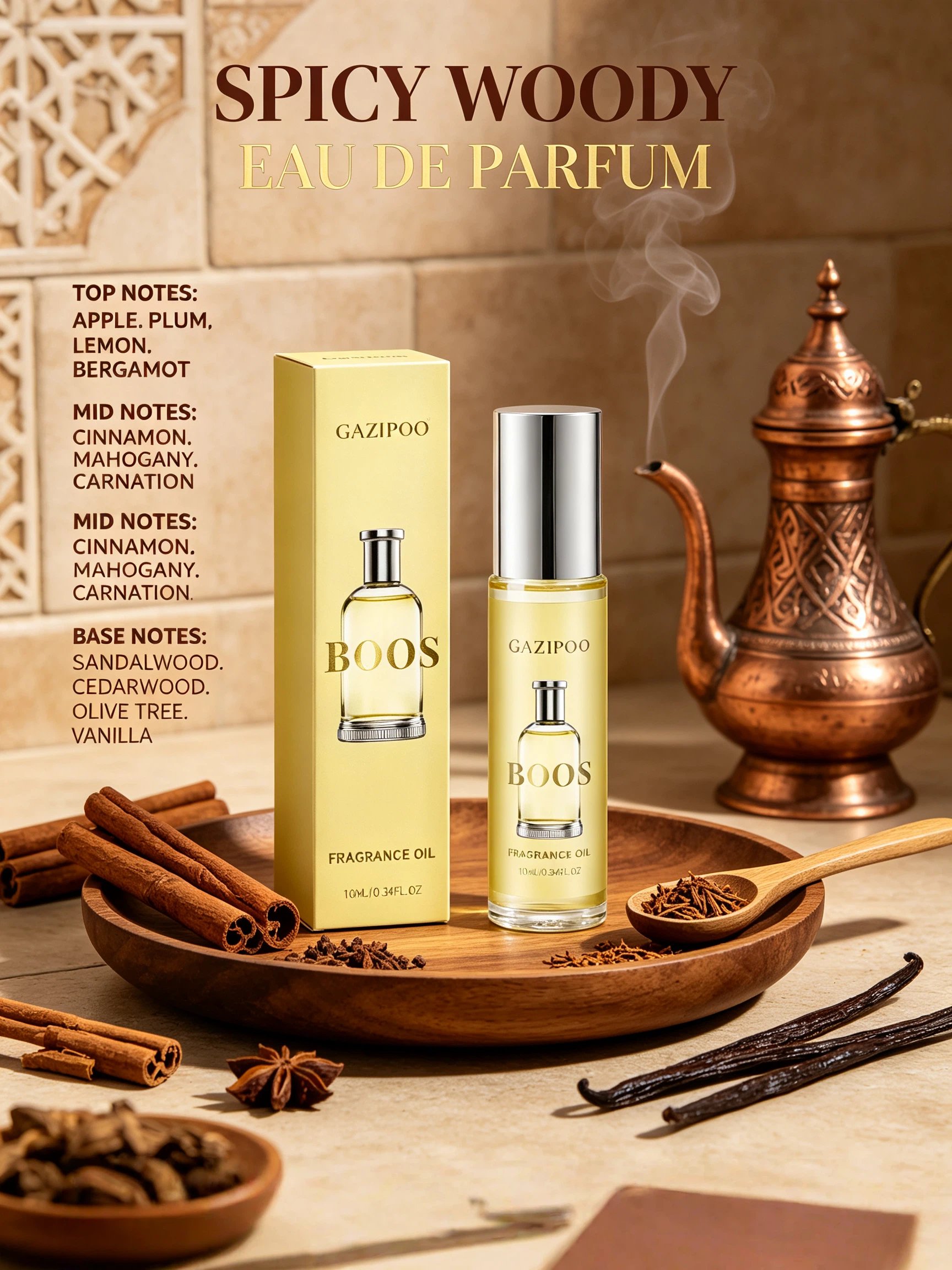 SPICY WOODY Perfume Oil