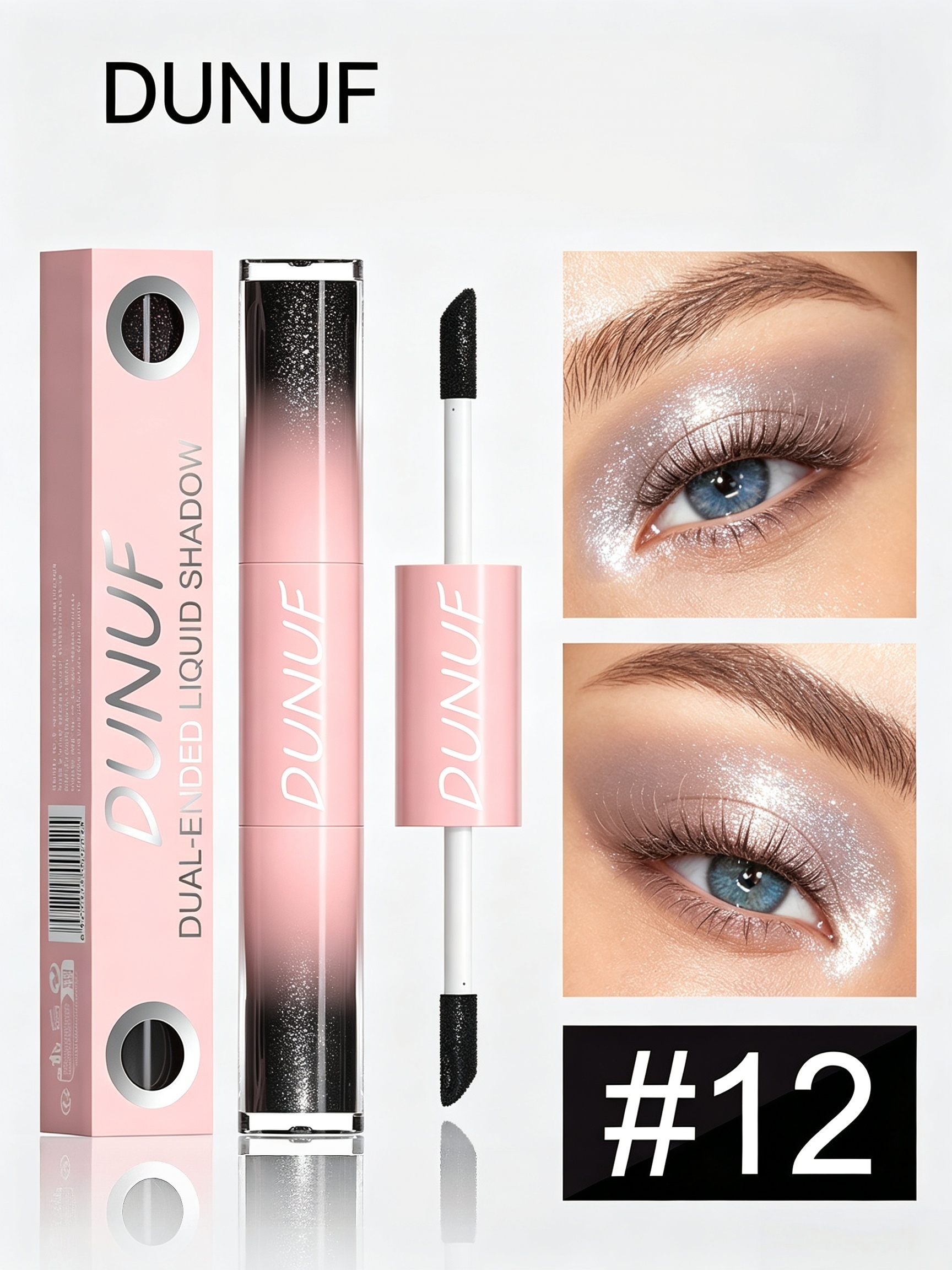 Dual-Ended Liquid Shimmer Eyeshadow Pen 12