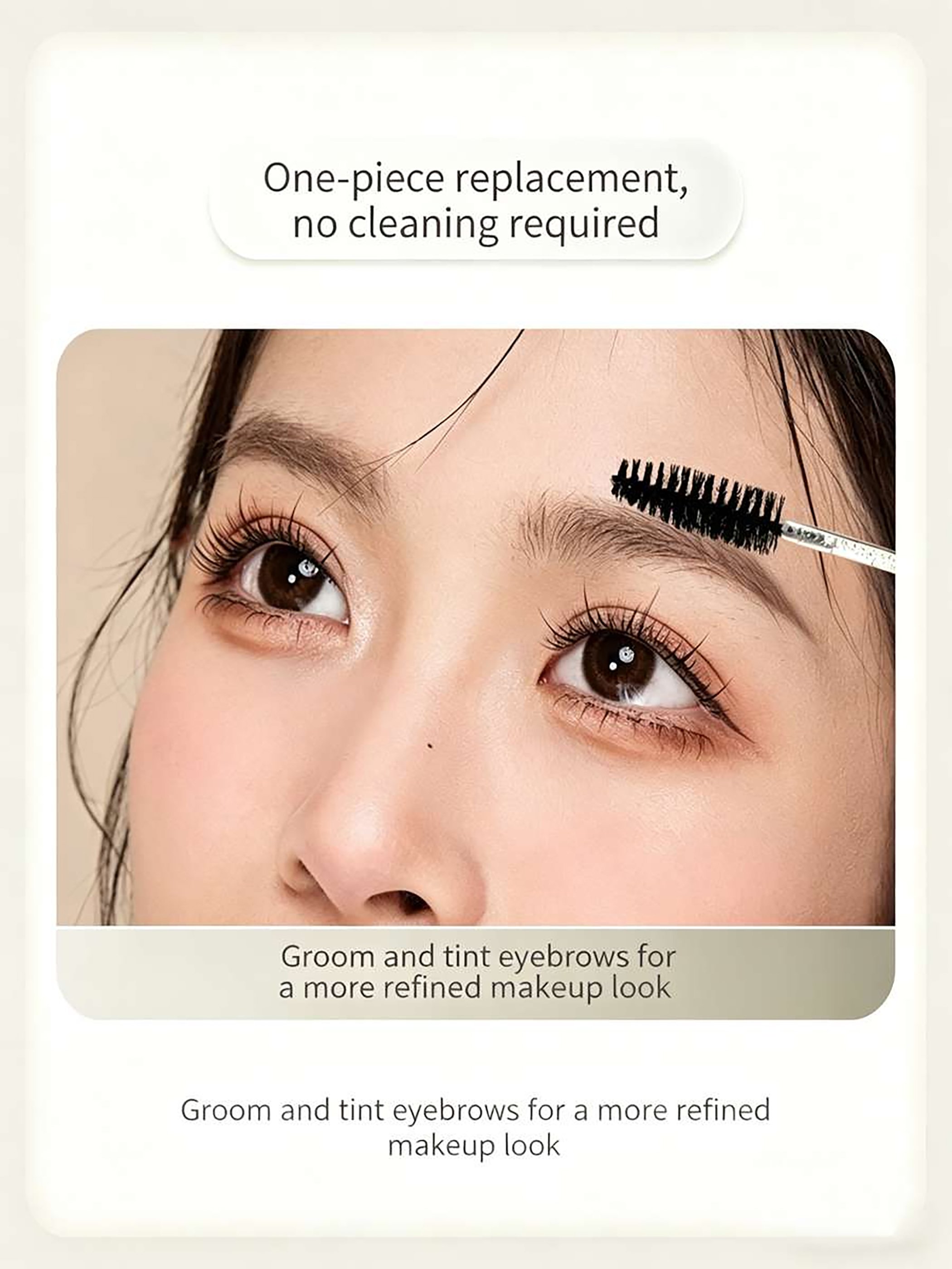 Pink Disposable Eyelash Brushes