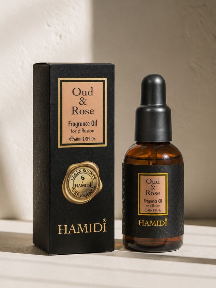 Hamidi Oud And Rose Diffuser Oil 60Ml