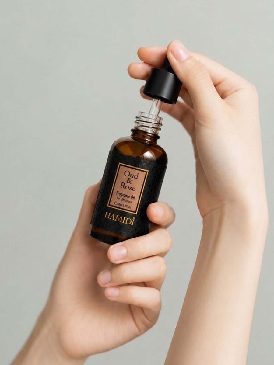 Hamidi Oud And Rose Diffuser Oil 60Ml