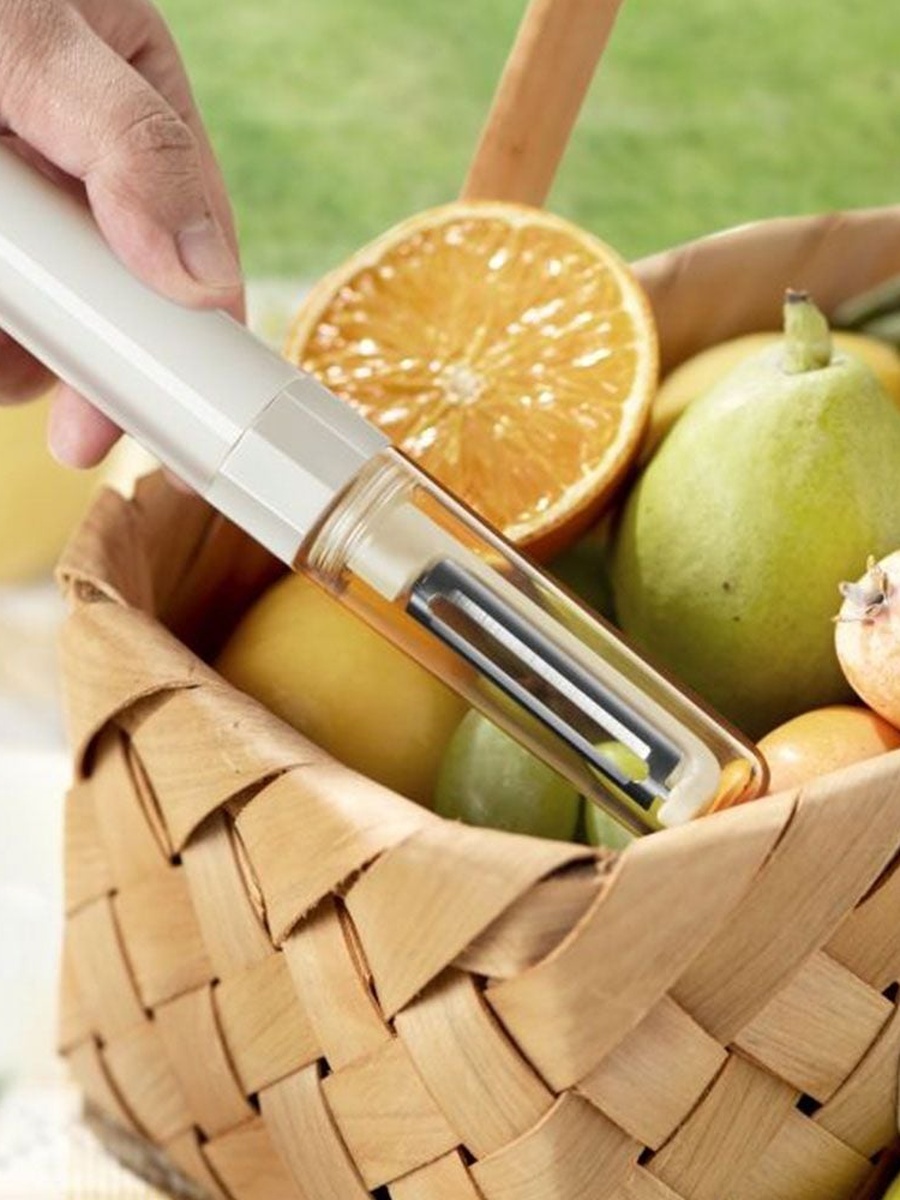 Kitchen Essentials Multi - functional Knife - White - 2.7x2.7x18.2cm, ABS Plastic, For Functional Interiors, Daily Comfort