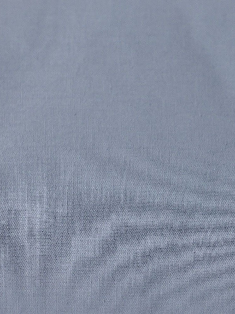 Bliss 3 - Piece Cotton Super King Fitted Sheet Set - Grey-200x200 + 35 cm, 50x75cm, 100% Cotton - 144 Tc