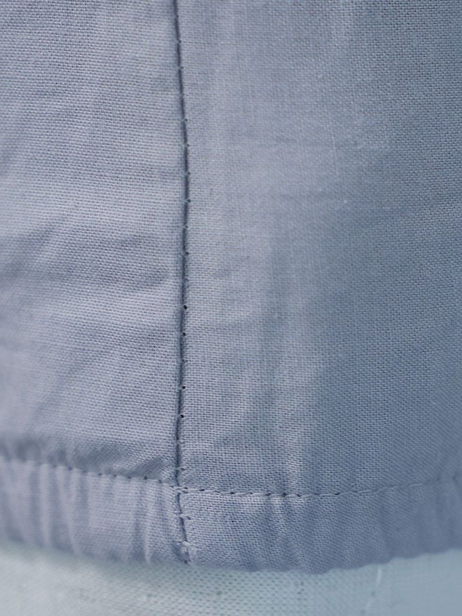 Bliss 3 - Piece Cotton Super King Fitted Sheet Set - Grey-200x200 + 35 cm, 50x75cm, 100% Cotton - 144 Tc