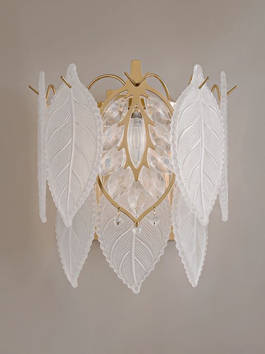 Abels 2 Lights Modern Wall Lamp-60Cm Gold