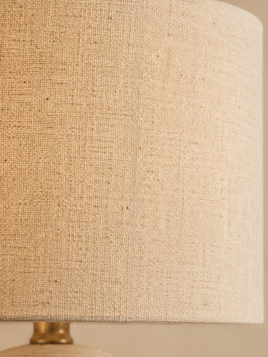 Mosaic Ceramic Table Lamp-35Cm, Grey