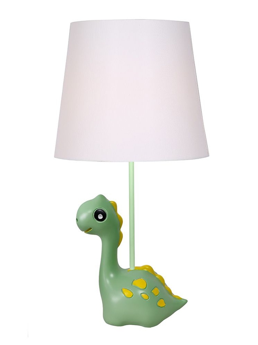 Dino Kids Polyresin Table Lamp-40Cm, Green