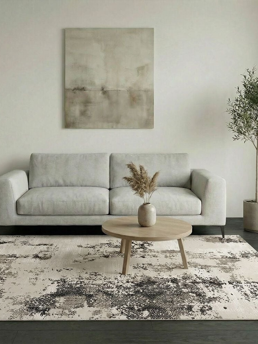 Galeria Lux Modern Distressed Rug 160x230  , Polyester
