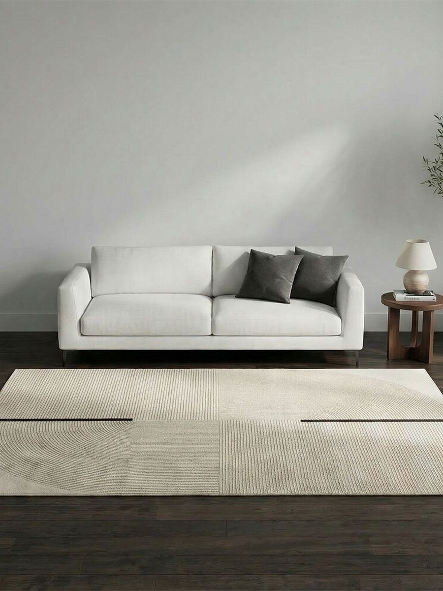 سجادة هندسية مودرن جاليريا لوكس 200×300 سم أسود