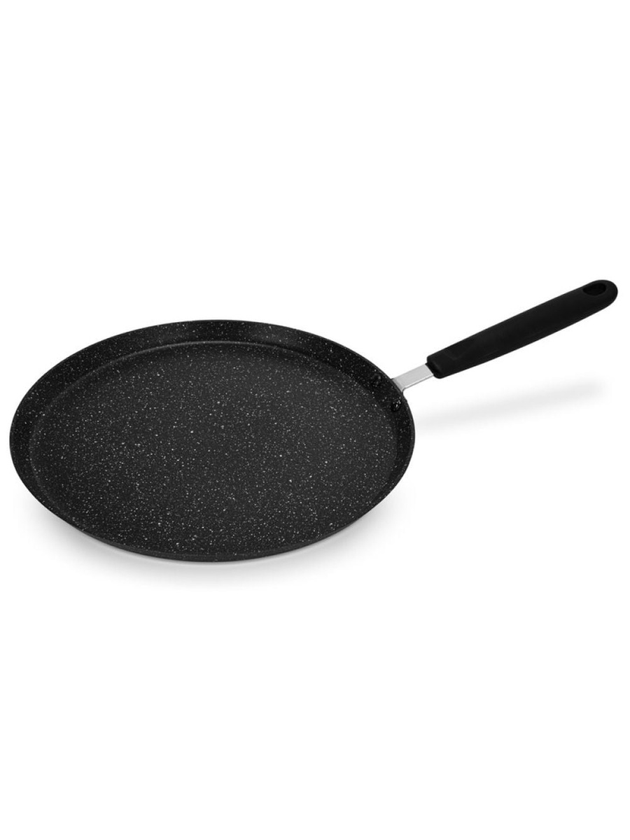 Crepe Pan Jet Black 28 cm (Aluminium With Non - Stick Coating) - 10032