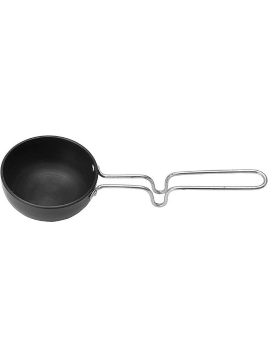 Pro Cook Tadka Pan Big - Hard Anaodized - 12.1x6.3cm, Black, Stainless Steel