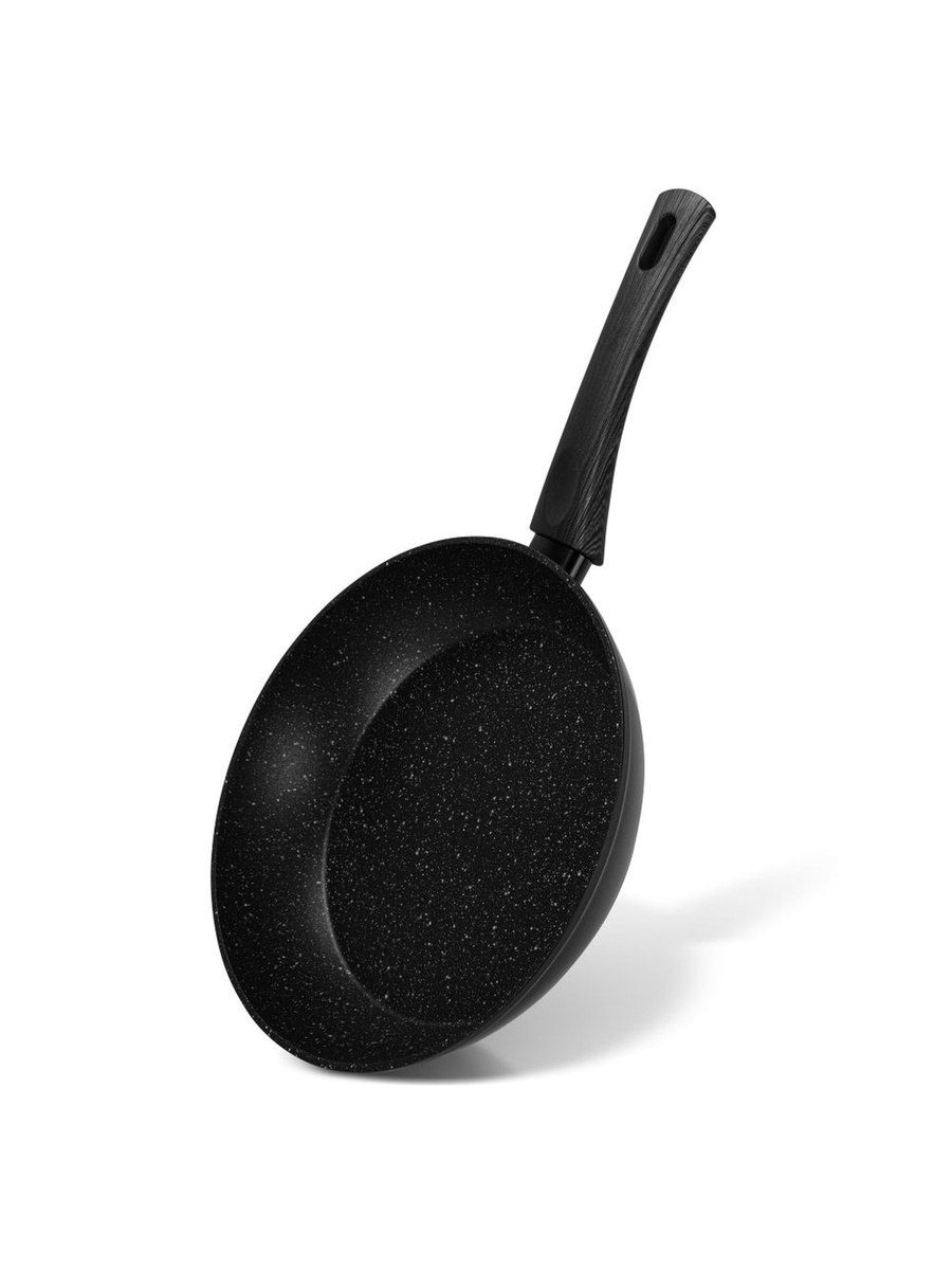 Frying Pan Angela 22x4.8cm (Aluminium With Non - Stick Coating)14601, Black
