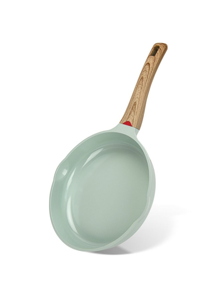 Frying Pan Cameo 28x6cm (Cast Aluminium With Non - Stick Coating) - 10034, Green