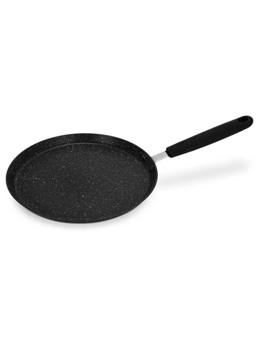 Crepe Pan Jet Black 24 cm (Aluminium With Non - Stick Coating) - 10031