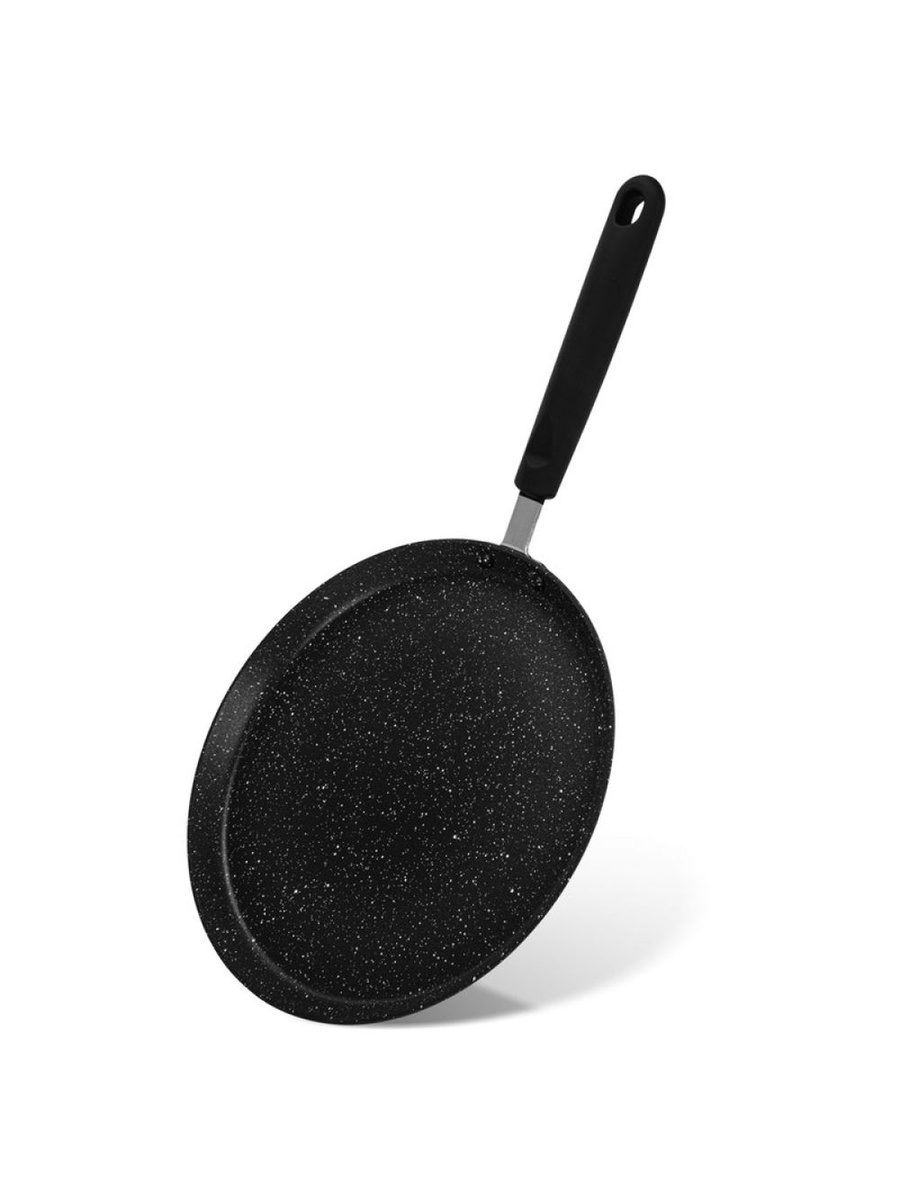Crepe Pan Jet Black 24 cm (Aluminium With Non - Stick Coating) - 10031