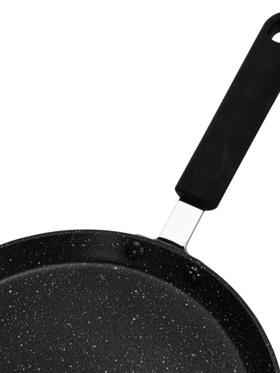 Crepe Pan Jet Black 24 cm (Aluminium With Non - Stick Coating) - 10031