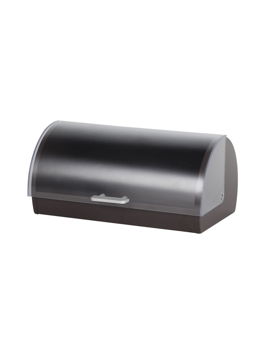 Bistro Bliss Bread Box-38x27x18.5cm, Brown, Stainless Steel