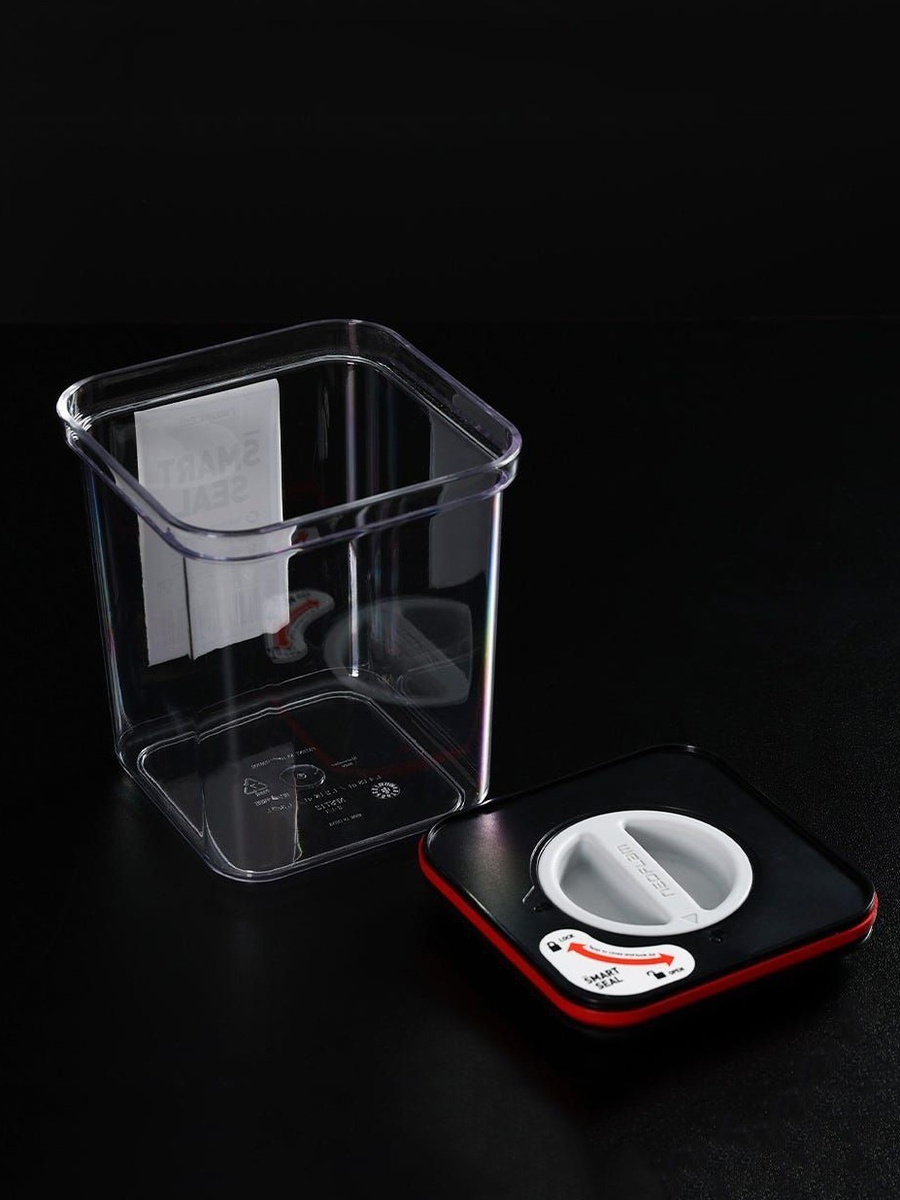 Neoflam Smart Seal Dry Storage Container, Square, 1400 ml