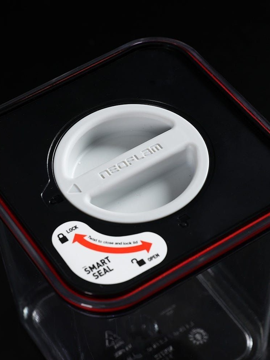 Neoflam Smart Seal Dry Storage Container, Square, 1400 ml