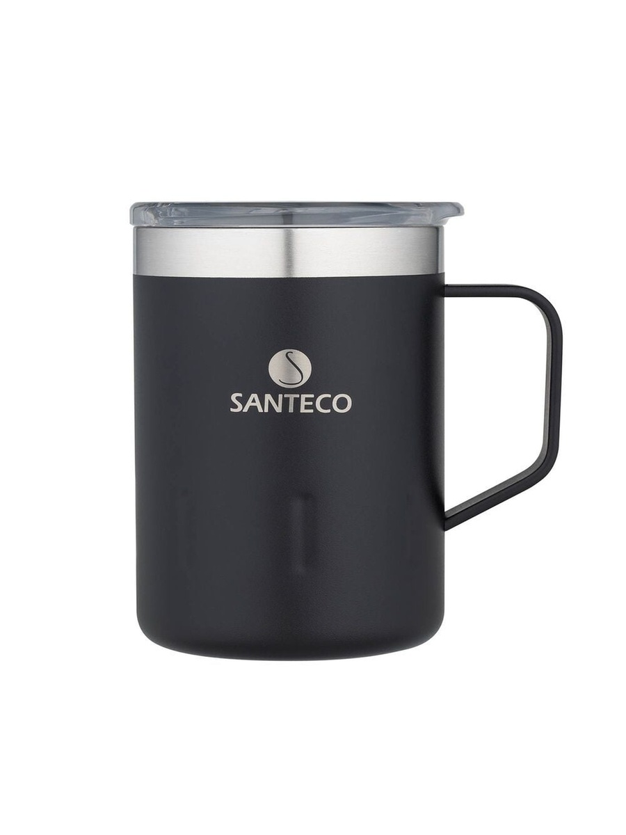 Kemi Ii Mug-350ml, Carbon Black, Stainless Steel
