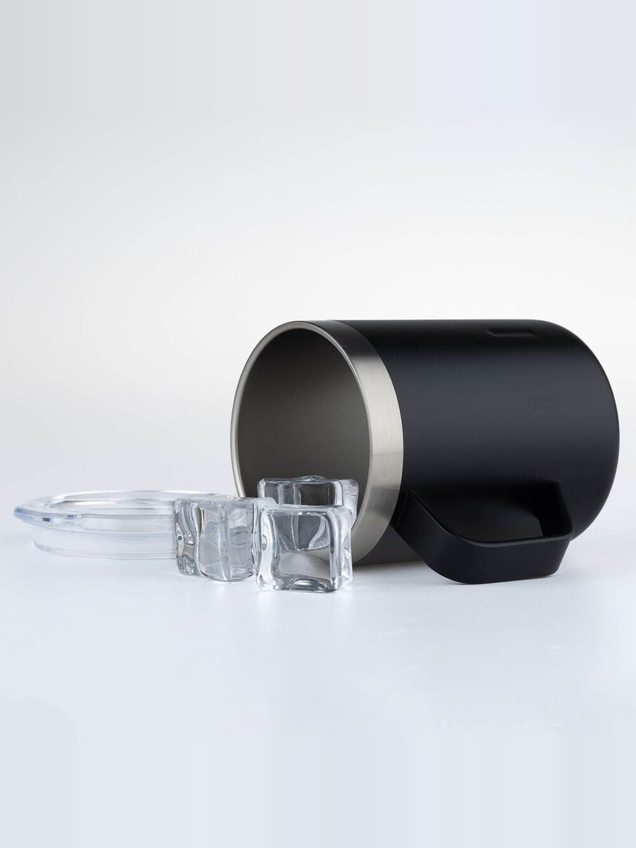 Kemi Ii Mug-350ml, Carbon Black, Stainless Steel