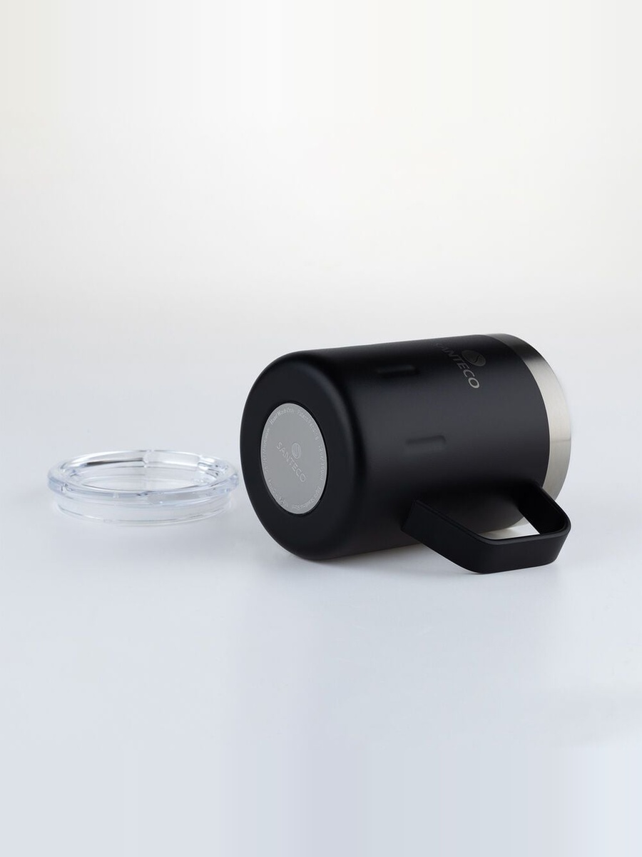 Kemi Ii Mug-350ml, Carbon Black, Stainless Steel