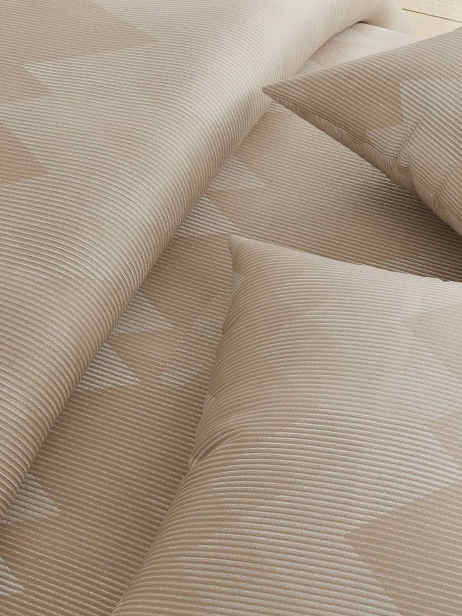 Aw25 Oxford Reverie Dj8698 Jacquard King Comforter Set of 7 - 240x260 - Beige, Multi Color