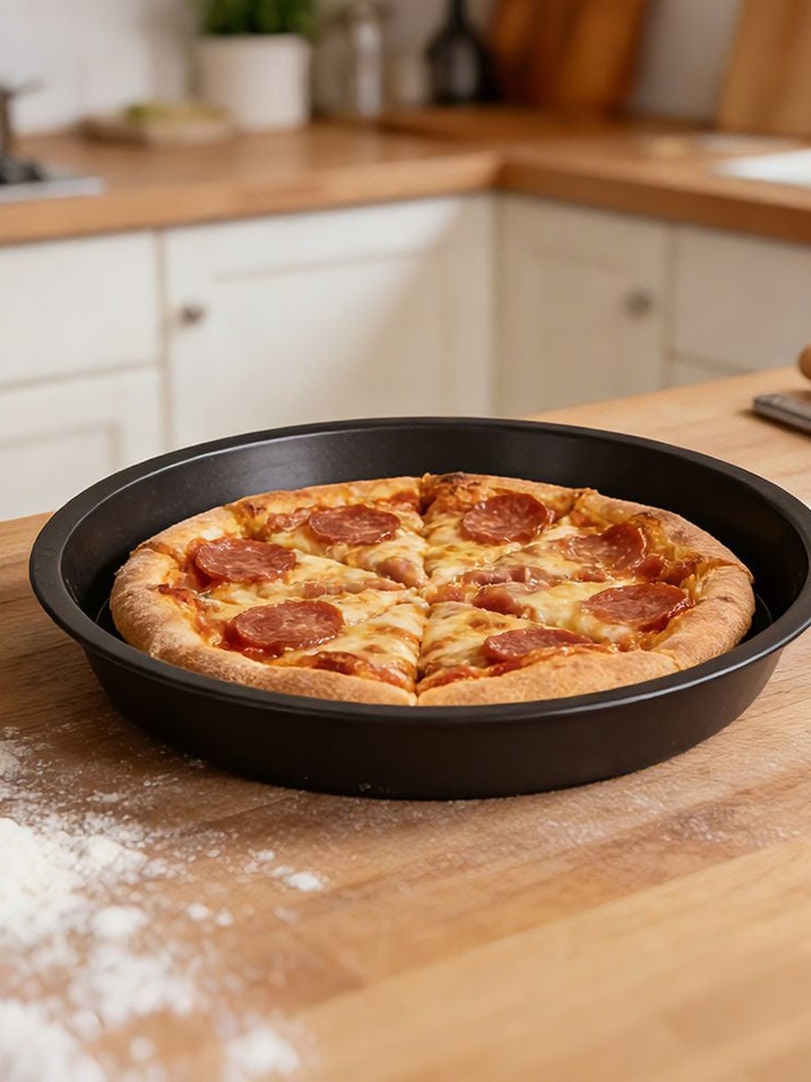 Chef'S Delight Bistro Bliss 6 - Piece Carbon Steel Baking Set, Brown, Bakeware Piece For Oven Baking Serving And Kitchen Preparation