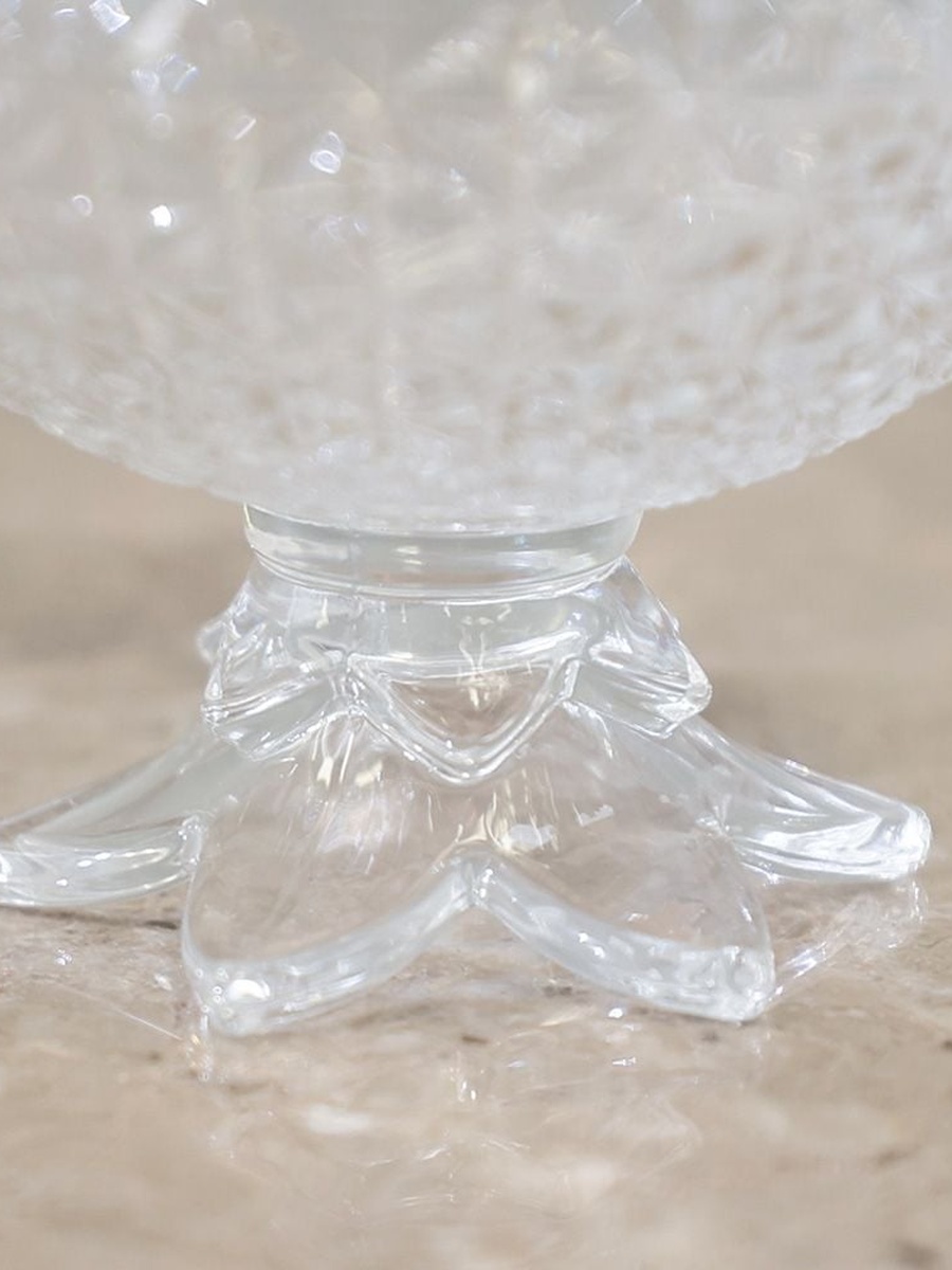Minetta 6 - Piece Glass Dessert Bowl Set, 180ml, Clear, Glassware For Dining Table Water Juice And Guest Serving