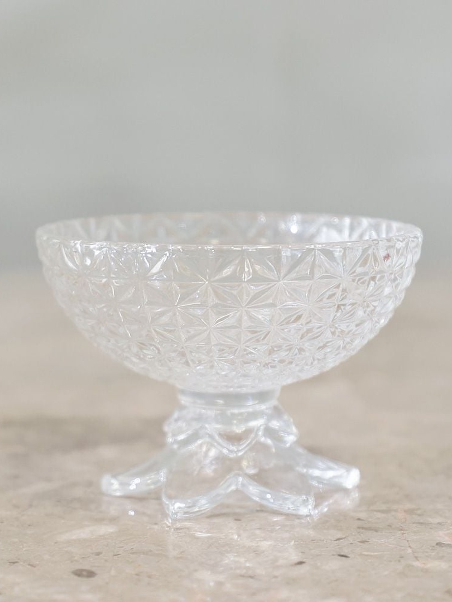 Minetta 6 - Piece Glass Dessert Bowl Set, 180ml, Clear, Glassware For Dining Table Water Juice And Guest Serving