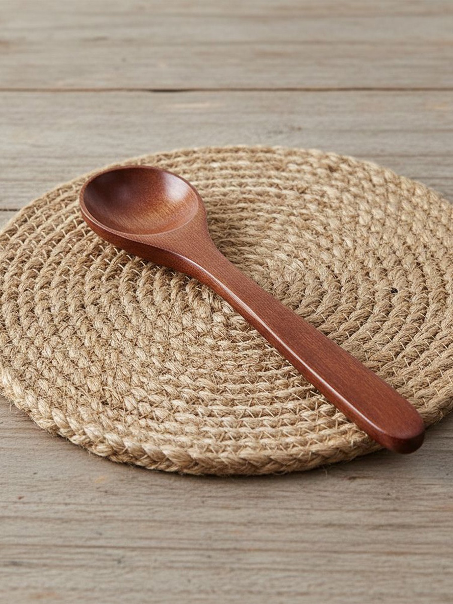 Chef's Delight Ladle Acacia Wood 7x30x2cm, Oak, Kitchen Tool For Food Preparation Cooking Serving And Everyday Tasks, Product Code 812000407449