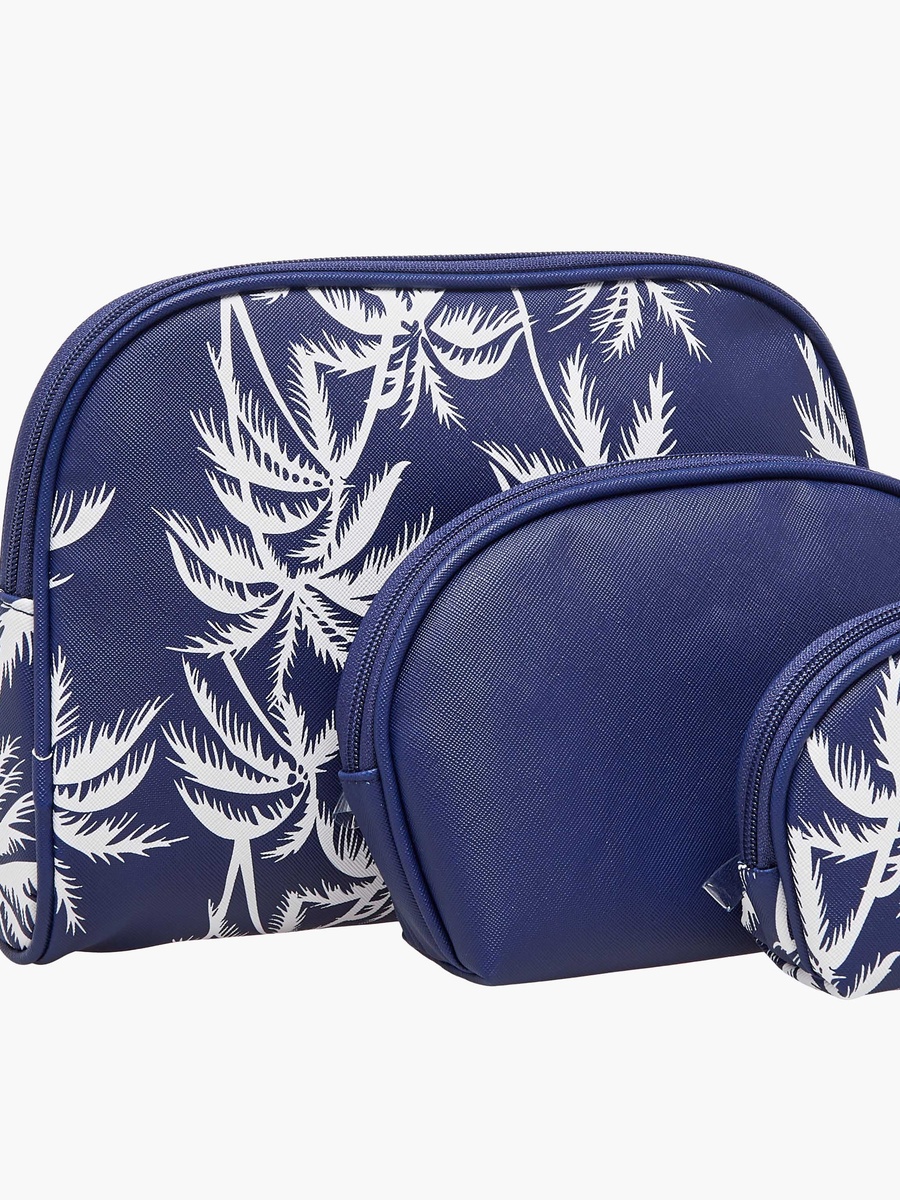 Assorted 3-Piece Cosmetic Pouch Set