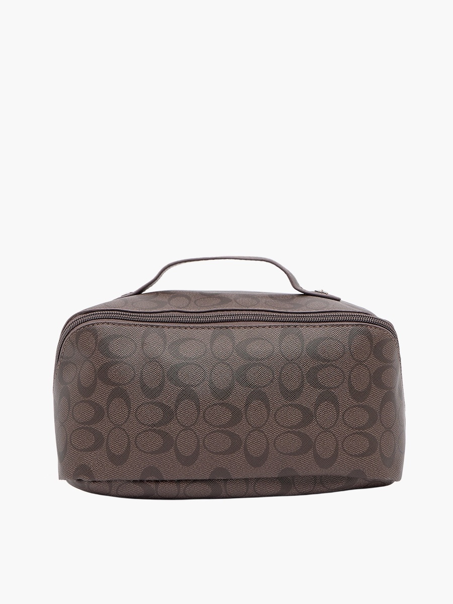 1-Compartment Cosmetic Pouch with Zip Closure - 24x12x12 cms