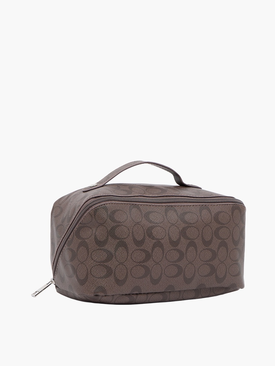 1-Compartment Cosmetic Pouch with Zip Closure - 24x12x12 cms