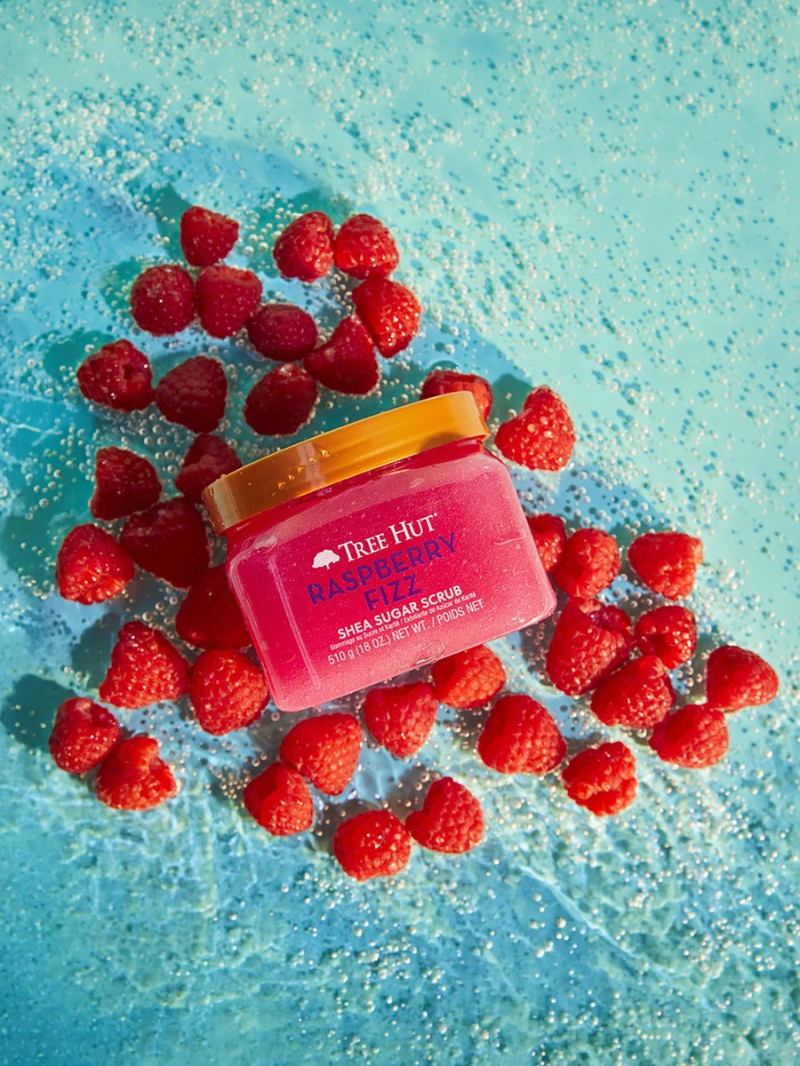 Raspberry Fizz Shea Sugar Scrub 510gm