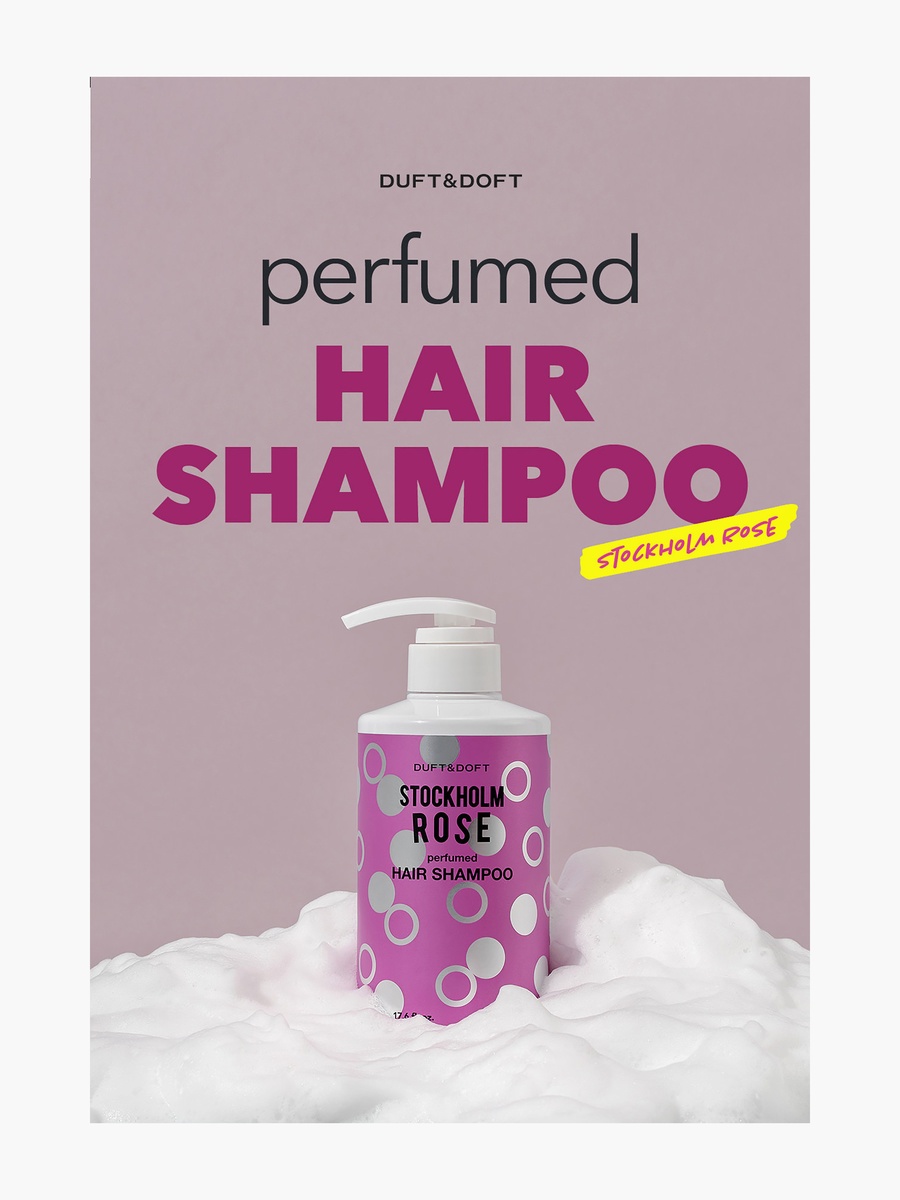 Stockholm Rose Perfumed Hair Shampoo 500Ml