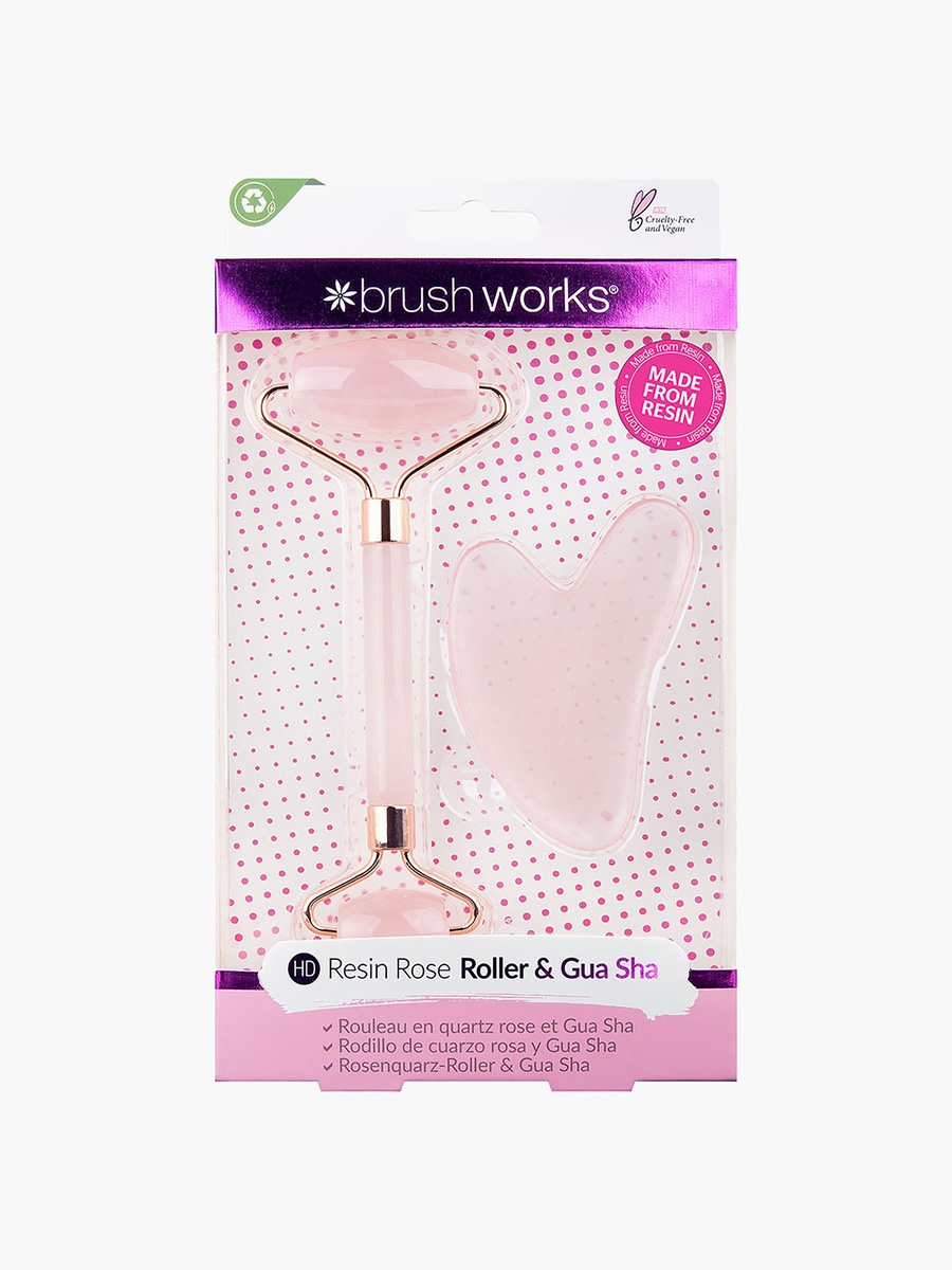 2-Piece Resin Roller and Gua Sha Set