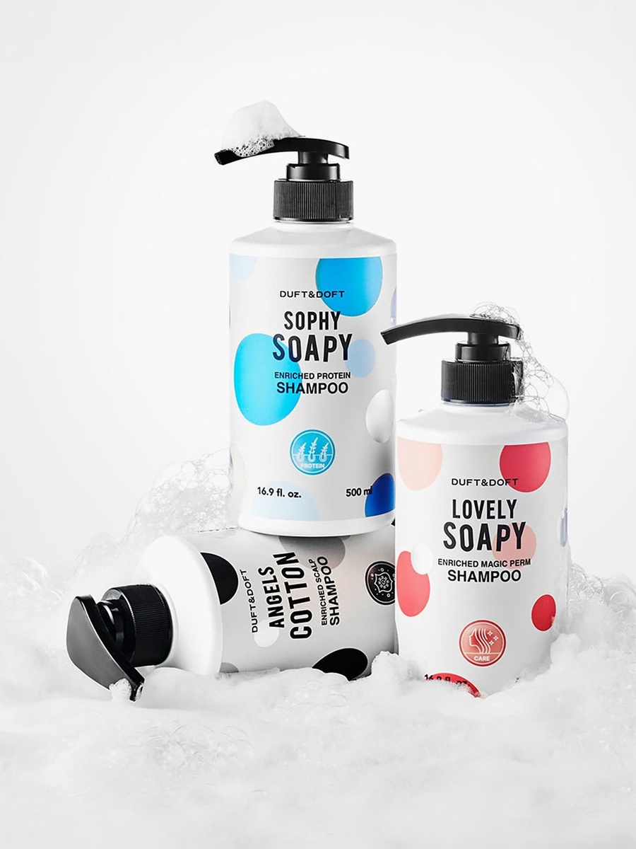 Enriched Protein Sophy Soapy Shampoo 500ml